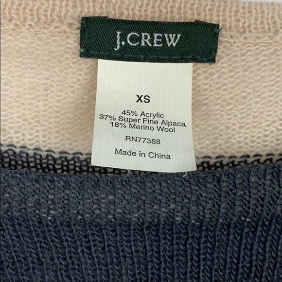 J. CREW  Boatneck Delphine Sailor Stripe sweater. - Picture 4 of 4